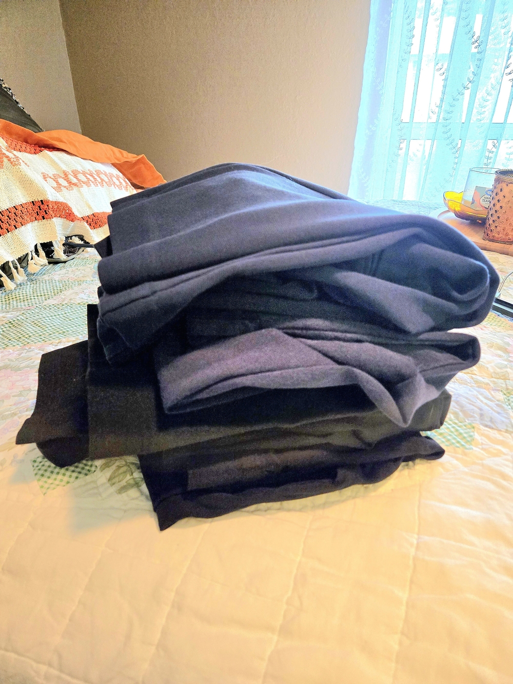 Bundle! Straight Leg Pants - Navy and Black